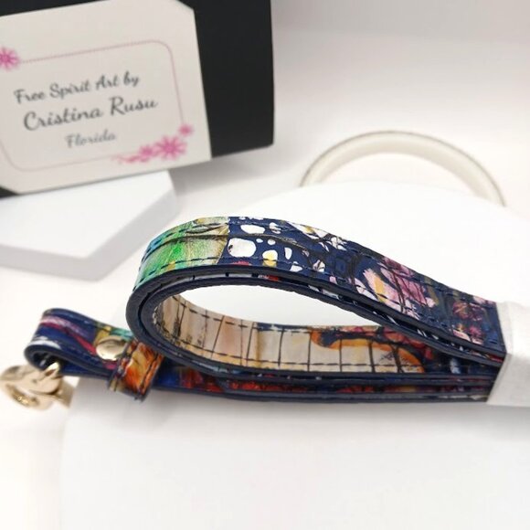 Brahmin Replacement Leather Strap NEW Metamorphosis color - Picture 3 of 4